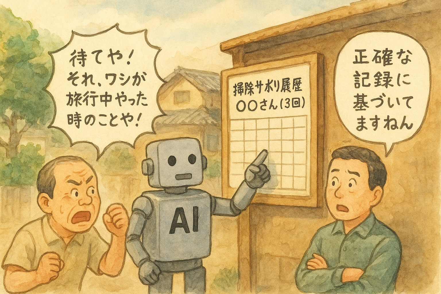 掃除サボり履歴